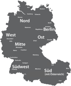 karte deutschsprachige region